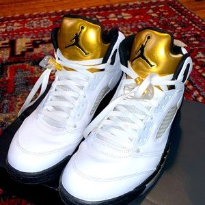Air Jordan 5 Olympic gold  🥇